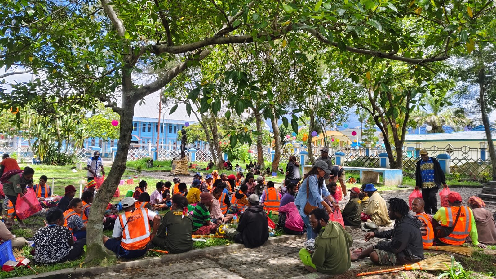 Dokumentasi Papua Pegunungan Gelar Bulan Bhakti Gotong Royong Masyarakat 2025