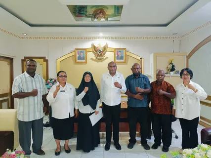 Dokumentasi Kolaborasi Antarprovinsi, Dukcapil Papua Pegunungan Optimalkan Pelayanan Masyarakat