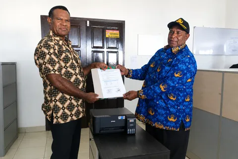 Dokumentasi Penyerahan Aset Disdukcapil Kepada Dpmk Provinsi Papua Pegunungan