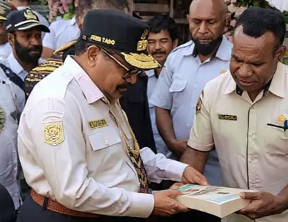 Foto utama berita Dukcapil Papua Pegunungan Turut Sukseskan Pameran Pembangunan 1 Tahun Kepemimpinan