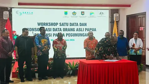 Foto utama berita Pemprov Papua Pegunungan Perkuat Satu Data dan Konsolidasi Data OAP